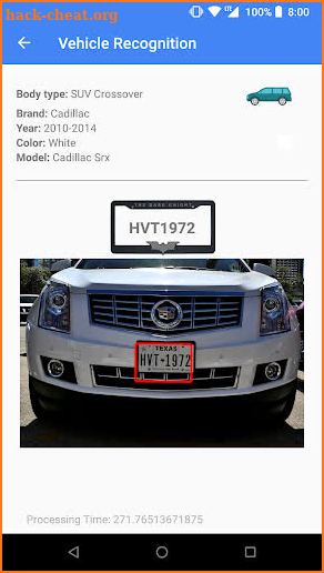 Vehicle Recognition screenshot