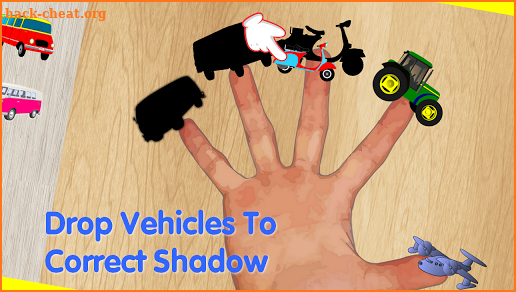 Vehicles Finger Family Puzzle Game screenshot