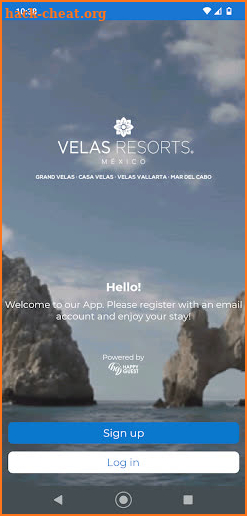 Velas Resorts Hotels screenshot