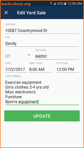 Vendu: Yard Sale Finder screenshot