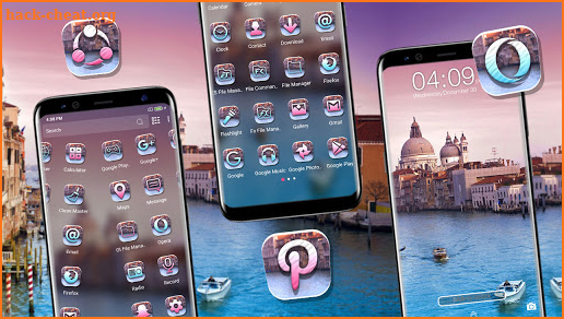 Venice River Launcher Theme screenshot