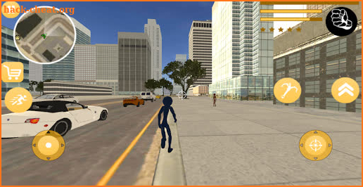 Venom Spider Stickman Rope Hero Gangstar Crime screenshot