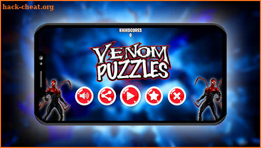 Venom super heroes puzzle man cartoon boy hero screenshot