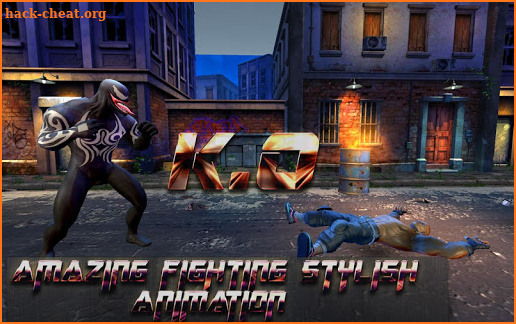 venom superhero ninja Fighting Battle screenshot