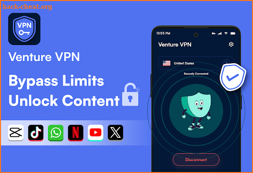 Venture VPN - Secure Proxy VPN screenshot