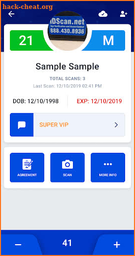 VeriScan Online - ID and Passport Scanning app screenshot