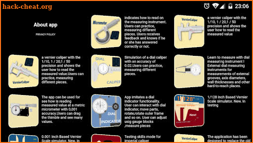 Vernier Caliper (offline version) screenshot