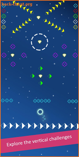 Vertical Journey : Tap, Jump and Relax screenshot