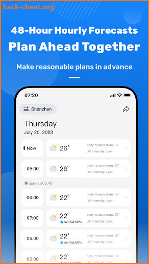 VeryFitWeather screenshot