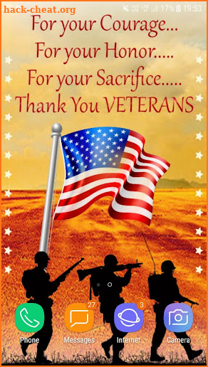 Veterans Day Live Wallpaper screenshot