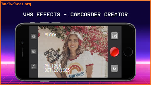 VHS Star Effects - Camcorder Video Creator FX screenshot