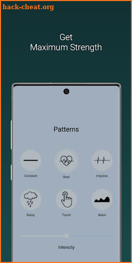 Vibrator Strong; Vibration App screenshot