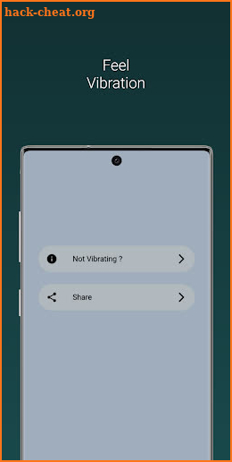 Vibrator Strong; Vibration App screenshot