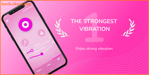 Vibrator Strong Vibration App screenshot