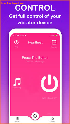 Vibrator : Strong Vibration App women massage screenshot