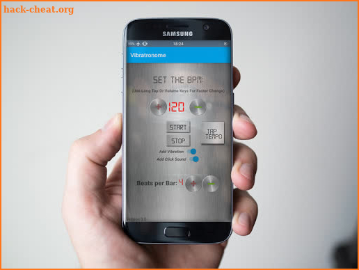 Vibratronome -  Metronome FREE screenshot