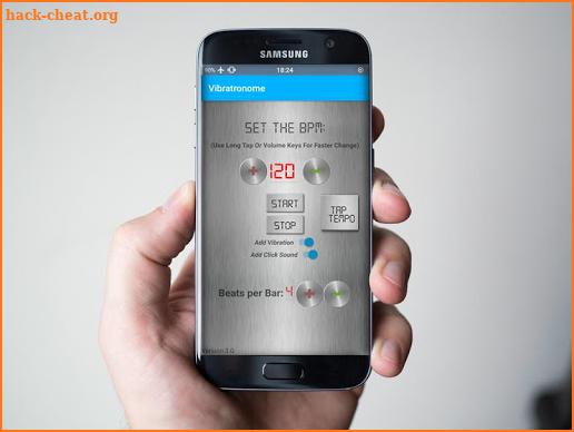 Vibratronome -  Metronome FREE screenshot
