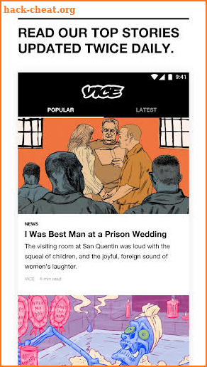 VICE screenshot