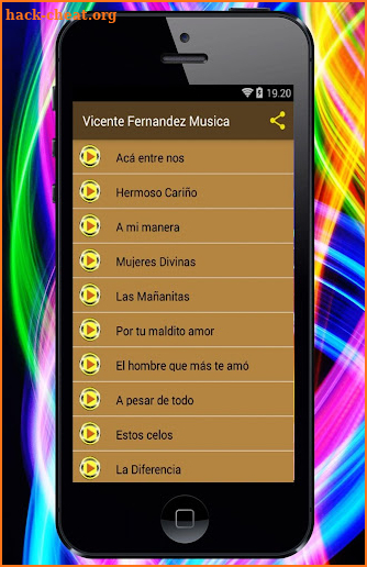 Vicente Fernandez - Canciones screenshot