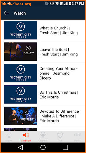 VictoryCityChurch screenshot