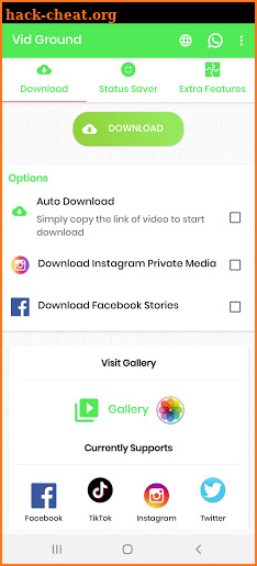 Vid Ground: All Video Downloader screenshot