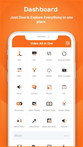 Video All in one - Cut,Join,Merge,Split,Boomerang screenshot