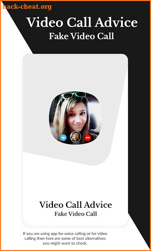 Video Call Advice and Fake Video Call screenshot