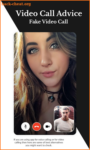 Video Call Advice and Fake Video Call screenshot
