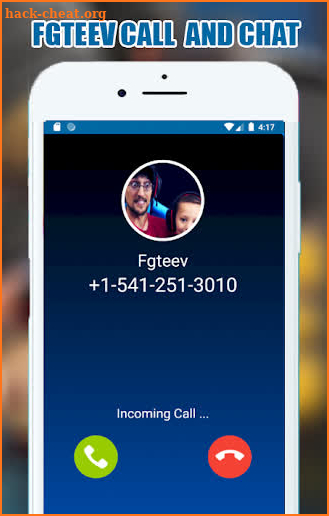 Video Call And Chat For FGTEEV Family Simulation screenshot