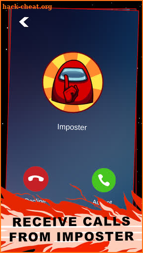 Video Call & Chat With Among Us-Imposters screenshot