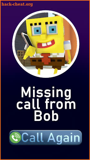 Video Call from Bob prank simulator screenshot