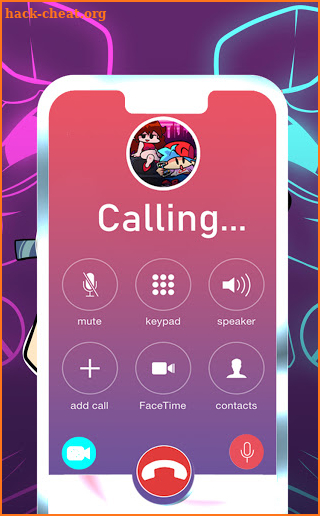 Video Call From Friday Night Funkin music screenshot