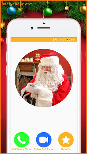 Video Call From Santa Claus (Prank) screenshot