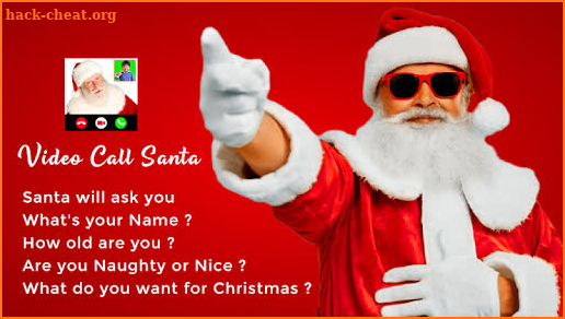 Video Call Santa Real screenshot