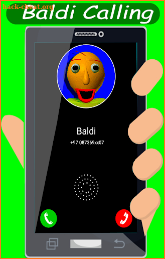 Video Call With Baldi - OMG HE SO FUNNY - screenshot