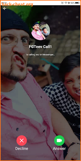 Video Call With FGTeeV Call Prank screenshot