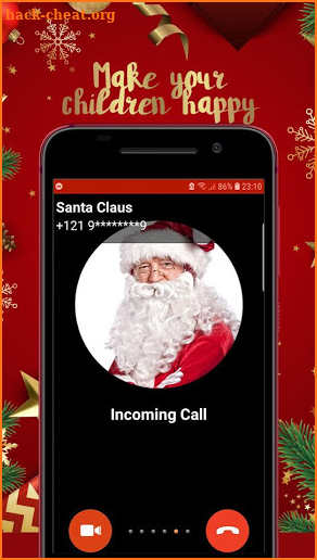 Video Call With Santa Claus Simulator screenshot