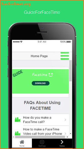 Video Calling Face Time Guide & Chat screenshot