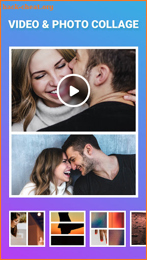 Video collage: collage maker & pic collage app screenshot