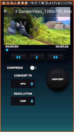 Video Converter & Compressor (MP4, AVI, MOV, MKV) screenshot