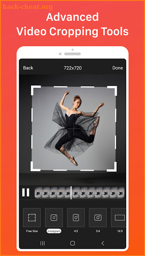Video Crop - Video editor free, trim and cut screenshot