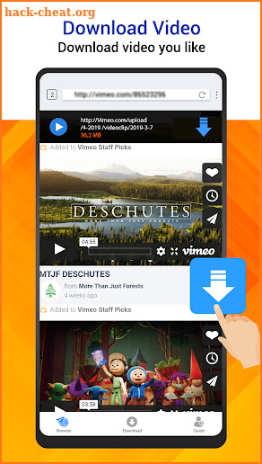 Video downloader screenshot