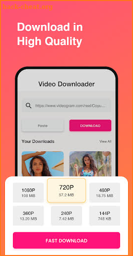 Video Downloader and Reels screenshot