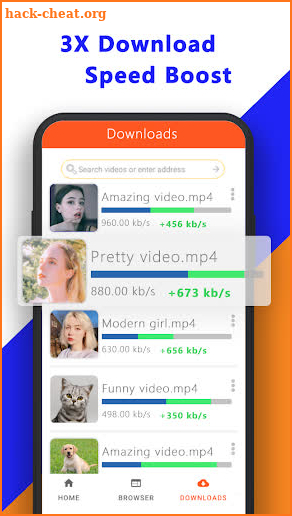 Video downloader app - social HD videos downloader screenshot