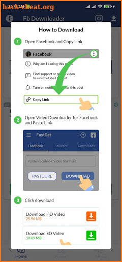 Video Downloader for Facebook screenshot