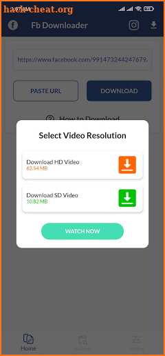 Video Downloader for Facebook screenshot