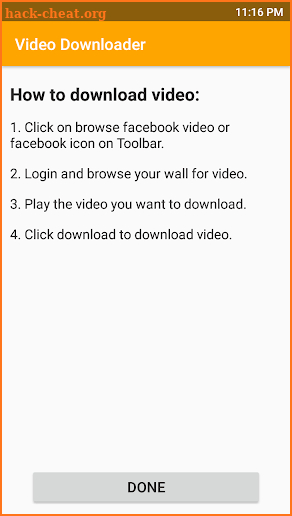 Video downloader for facebook and instagram screenshot