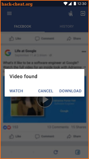 Video Downloader for Facebook Video Downloader screenshot