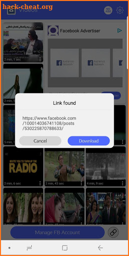 Video downloader for FB screenshot