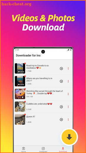 Video Downloader for Instagram, Reels, Story Saver screenshot